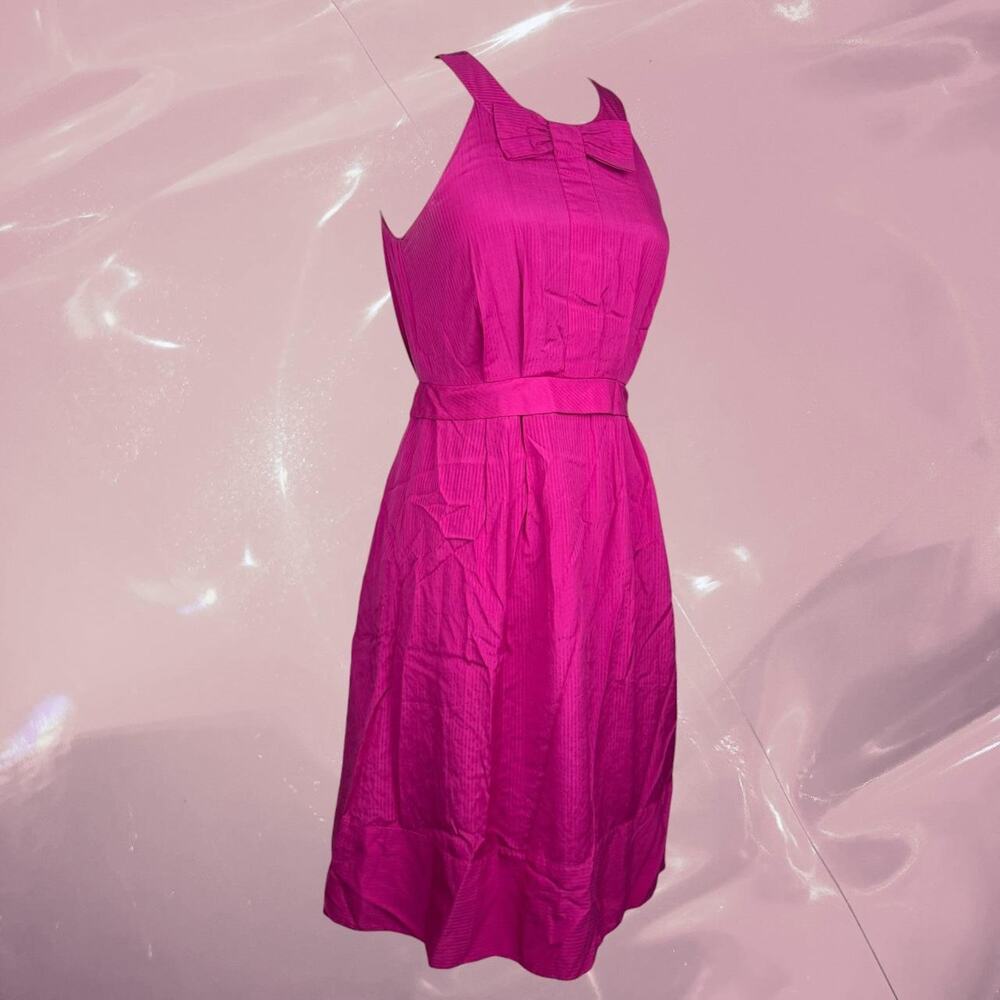 Y2K Coquette Marc by Marc Jacobs pink silk halter whimsy romantic dress size 2